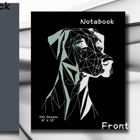 NOTEBOOK 100 PAGES, GLOSSY FINISH, SIZE : 8.0” x 10.0”, PAPERBACK COVER. - Picture 4 of 5